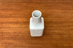 Pamono Mid-Century German Brutalist Porcelain Vase from Wunsiedel Bavaria Porzellan, 1960s><noscript><img width=