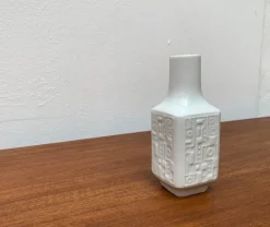 Pamono Mid-Century German Brutalist Porcelain Vase from Wunsiedel Bavaria Porzellan, 1960s><noscript><img width=