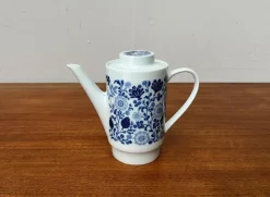 Pamono Mid-Century German Ceramic Tea or Coffee Pot Series Hamburg Form 20 Decor Blumenspiel by Lieselotte Kantner for Melitta, 1960s> Dinnerware Accessories