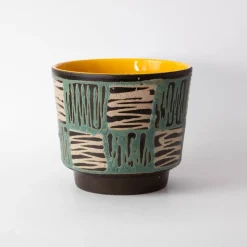 Hot Pamono Mid-Century German Fat Lava Plant Pot from Scheurich, 1970s