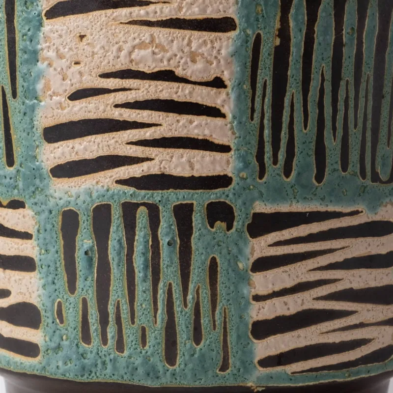 Hot Pamono Mid-Century German Fat Lava Plant Pot from Scheurich, 1970s