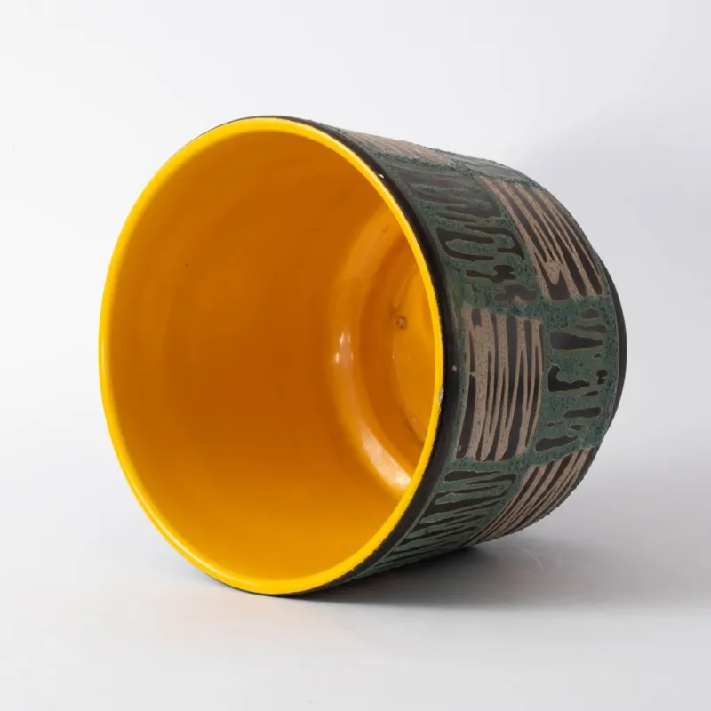 Hot Pamono Mid-Century German Fat Lava Plant Pot from Scheurich, 1970s