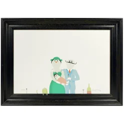 Hot Pamono Mid-Century German Paintings from Barbara Oldenburg, Set of 5
