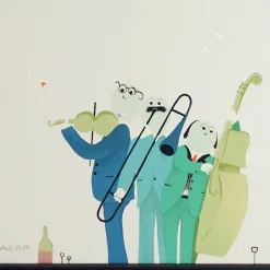 Hot Pamono Mid-Century German Paintings from Barbara Oldenburg, Set of 5