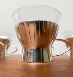 Clearance Pamono Mid-Century German Tea Glasses from WMF, 1960s, Set of 4