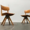 Pamono Mid-Century German Wooden Children Swivel Chair from Casala> Office Chairs