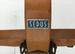 Sale Pamono Mid-Century German Wooden Swivel Chair from Sedus
