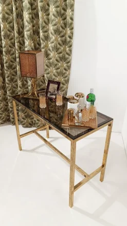 Pamono Mid-Century Hollywood Regency Brass and Cane Webbing Table Lamp, 1970s><noscript><img width=