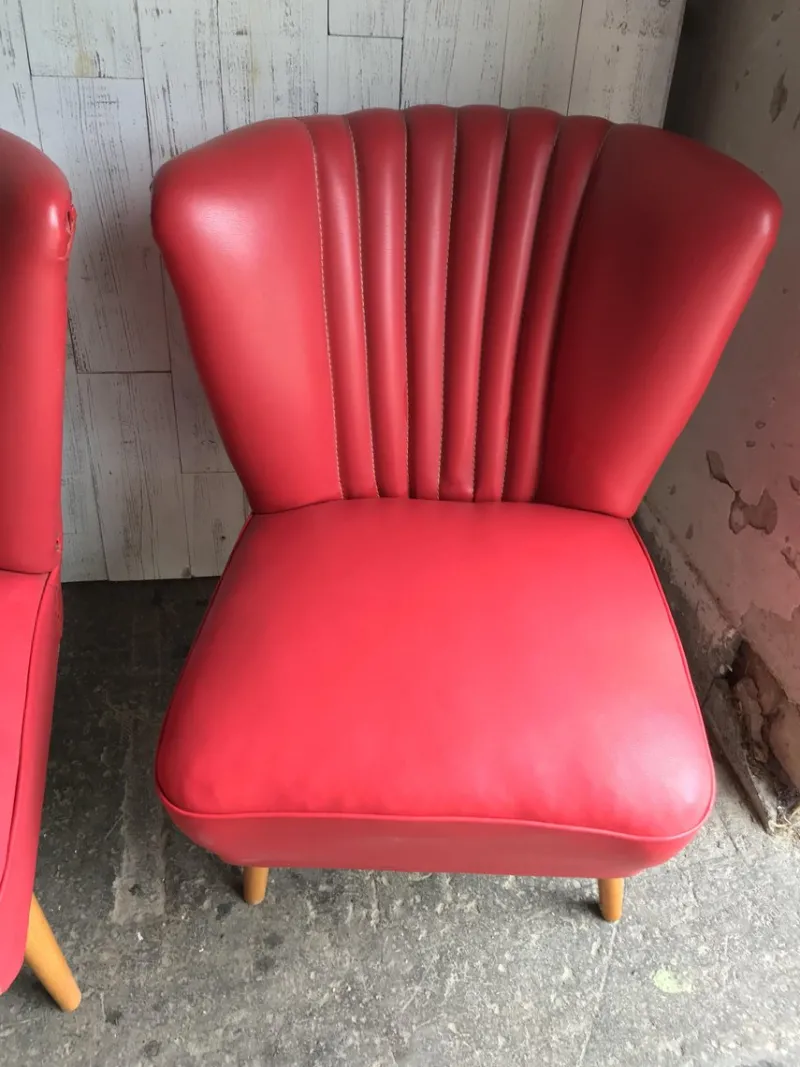 Discount Pamono Mid-Century Hungarian Vinyl Living Room Set, 1960s, Set of 3