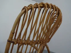 Clearance Pamono Mid-Century Italian Bamboo Rocking Chair, 1950s