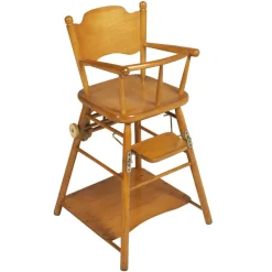 Pamono Mid-Century Italian Beech Children's Highchair, 1960s> Children's Chairs
