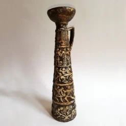 Clearance Pamono Mid-Century Italian Ceramic Candleholder by Aldo Londi for Bitossi