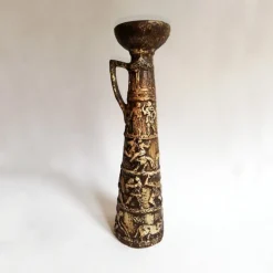 Clearance Pamono Mid-Century Italian Ceramic Candleholder by Aldo Londi for Bitossi