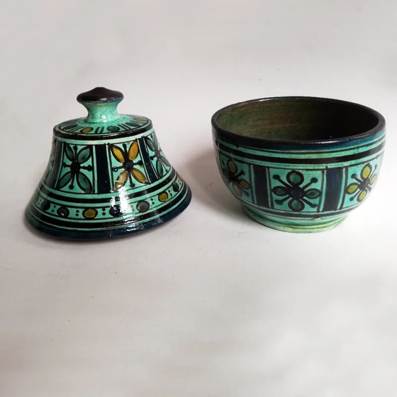 Pamono Mid-Century Italian Ceramic Tableware from A. Serghini Safi