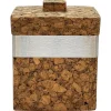 Pamono Mid-Century Italian Cork and Aluminum Ice Bucket with Cork Top, 1970s> Ice Buckets & Wine Coolers