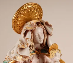Online Pamono Mid-Century Italian Madonna & Child Sculpture by Eugenio Pattarino, 1960s