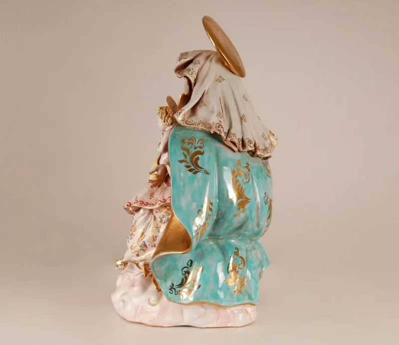 Online Pamono Mid-Century Italian Madonna & Child Sculpture by Eugenio Pattarino, 1960s