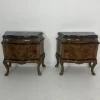 Sale Pamono Mid-Century Italian Marble Top Nightstands, 1950s, Set of 2