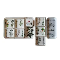 Online Pamono Mid-Century Italian Melamine Tray Set from Mebel, Set of 17