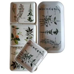 Online Pamono Mid-Century Italian Melamine Tray Set from Mebel, Set of 17
