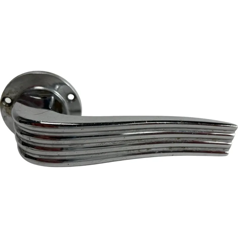 Pamono Mid-Century Italian Metal Door Handles Door, 1960s, Set of 2> Architectural Elements