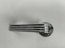 Pamono Mid-Century Italian Metal Door Handles Door, 1960s, Set of 2><noscript><img width=