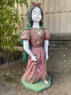 Pamono Mid-Century Italian Modern Concrete Snow White Statue
