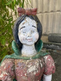 Pamono Mid-Century Italian Modern Concrete Snow White Statue