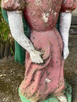 Pamono Mid-Century Italian Modern Concrete Snow White Statue