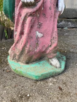 Pamono Mid-Century Italian Modern Concrete Snow White Statue