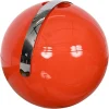 Clearance Pamono Mid-Century Italian Orange Plastic Ball-Shaped Ice Bucket from Guzzini, 1970s