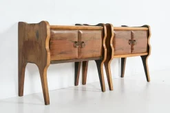 Outlet Pamono Mid-Century Italian Sculptural Nightstands, 1950s, Set of 2