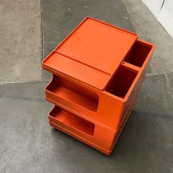 Pamono Mid-Century Italian Space Age Bar Trolley or Side Table by Giovanni Pelis for Stile Neolt, 1960s> Serving Bar Carts & Trolleys