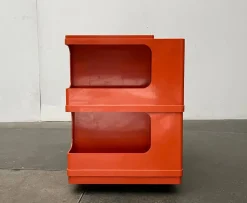 Pamono Mid-Century Italian Space Age Bar Trolley or Side Table by Giovanni Pelis for Stile Neolt, 1960s><noscript><img width=