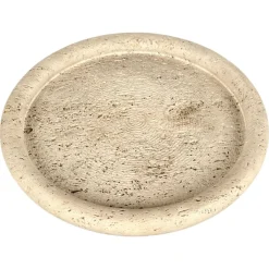 Outlet Pamono Mid-Century Italian Vide-Poche Dish in Travertine by Fratelli Mannelli, 1970s