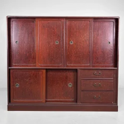 Pamono Mid-Century Japanese Cha Tansu Tea Cabinet, 1950s> Cabinets & Wardrobes