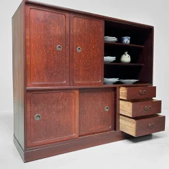 Pamono Mid-Century Japanese Cha Tansu Tea Cabinet, 1950s> Cabinets & Wardrobes
