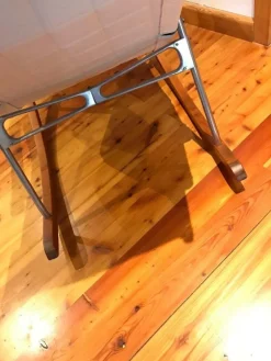 Pamono Mid-Century Japanese Rocking Chair by Takeshi Nii><noscript><img width=
