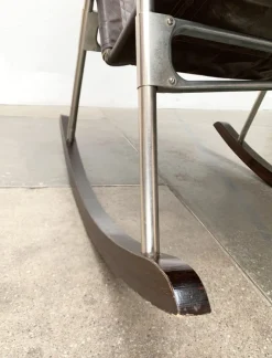 Pamono Mid-Century Japanese Space Age Folding Rocking Chair by Takeshi Nii, 1960s><noscript><img width=