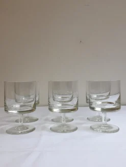 Pamono Mid-Century Kiruna Series Glasses by Klaus Breit for Wiesenthalhütte, 1964, Set of 6