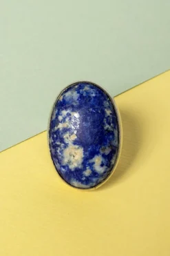 Sale Pamono Midcentury Lapis Lazuli Ring by Cecilia Johansson, 1975