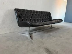 Sale Pamono Mid-Century Leather Sofa, 1960s