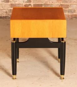 Pamono Mid-Century Librenza Light Oak Bedside Table from G-Plan, 1960s><noscript><img width=