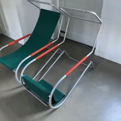 Pamono Mid-Century Lido Sun Lounge Chairs by Battista and Gino Giudici, Italy, 1950s, Set of 4><noscript><img width=
