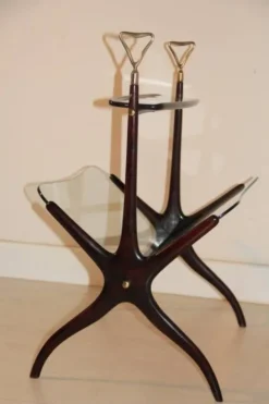 Pamono Mid-Century Magazine Rack by Cesare Lacca, 1950s> Magazine Racks
