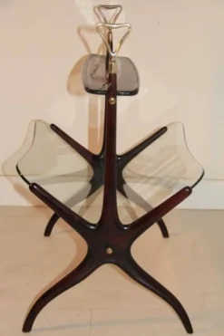 Pamono Mid-Century Magazine Rack by Cesare Lacca, 1950s><noscript><img width=