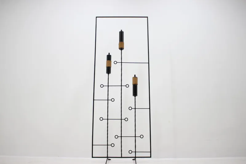 Best Pamono Mid-Century Metal Room Divider, 1970s