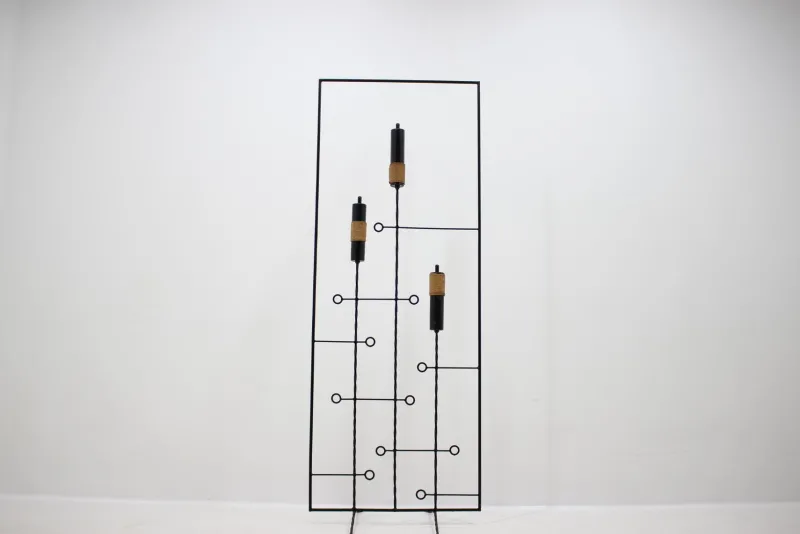 Best Pamono Mid-Century Metal Room Divider, 1970s