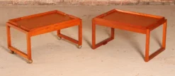 Discount Pamono Mid-Century Metamorphic Teak Serving Trolley from White & Newton, 1960s