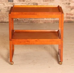 Discount Pamono Mid-Century Metamorphic Teak Serving Trolley from White & Newton, 1960s